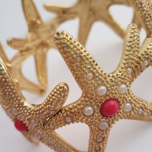 Lilly Pulitzer Starfish Stretch Bracelet - Picture 8 of 8